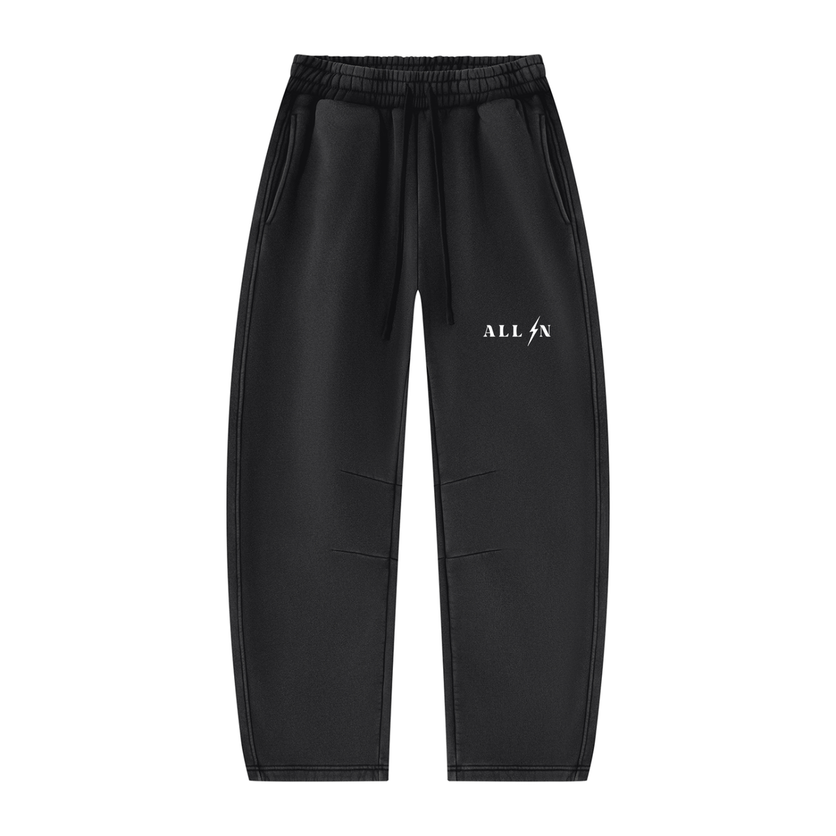 Barrel Leg Fleece Sweatpants