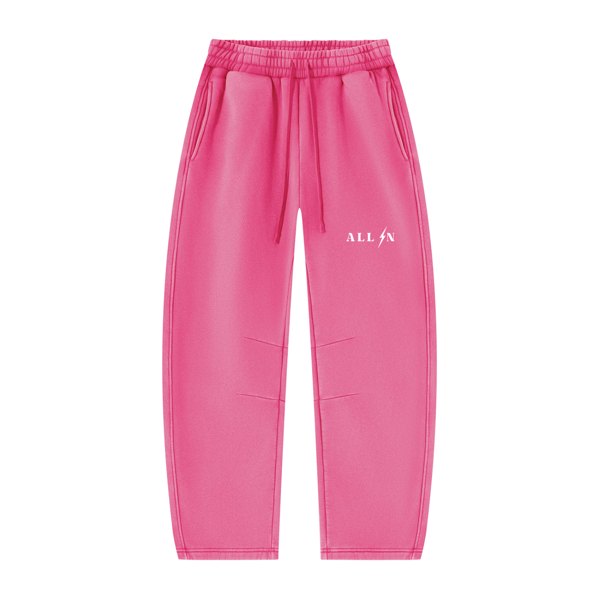 Barrel Leg Fleece Sweatpants