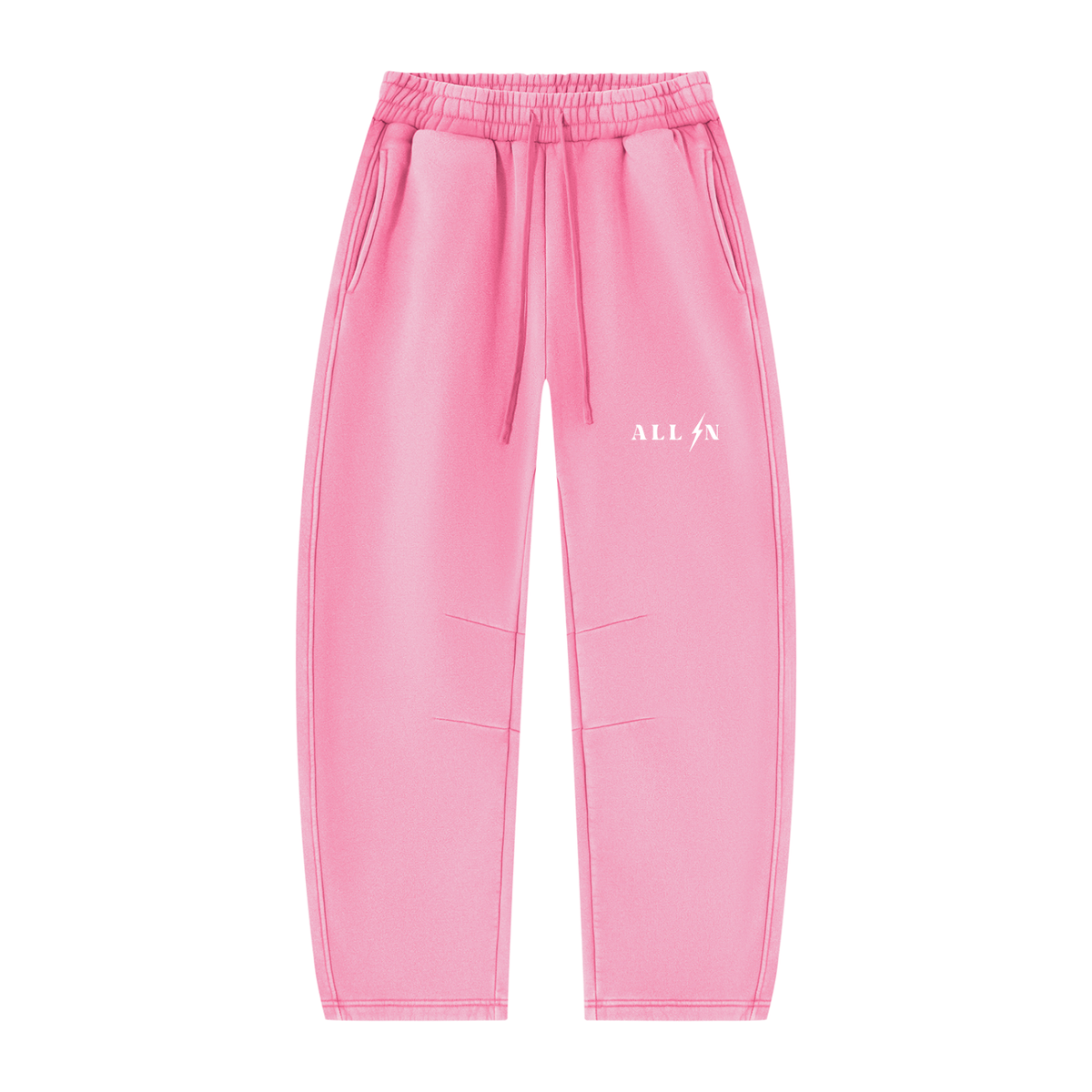 Barrel Leg Fleece Sweatpants