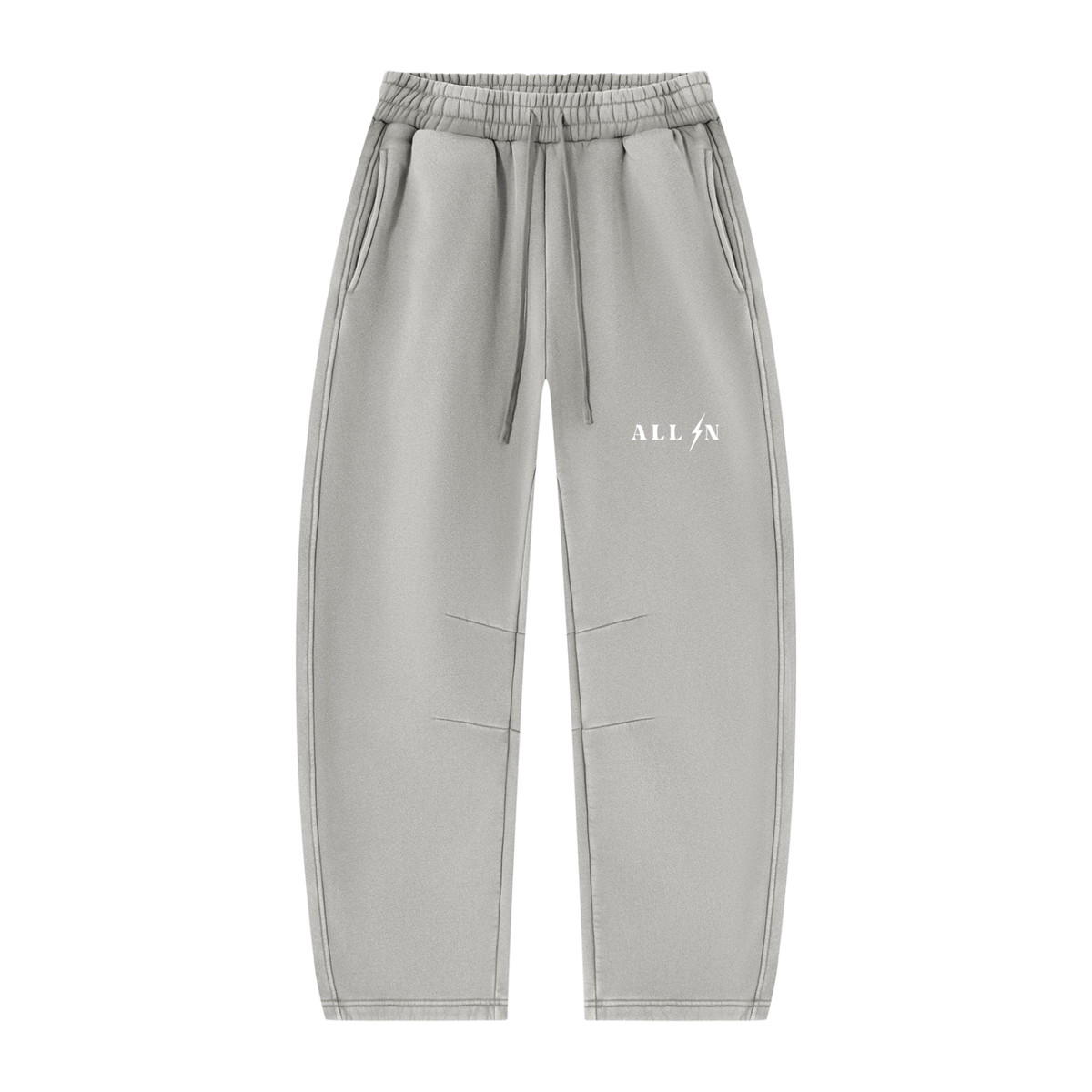 Barrel Leg Fleece Sweatpants