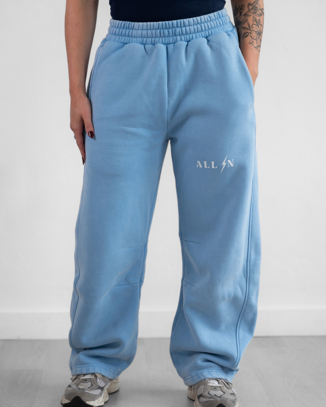 Barrel Leg Fleece Sweatpants