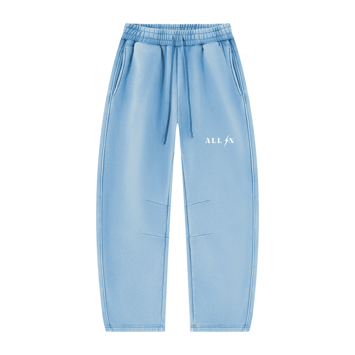 Barrel Leg Fleece Sweatpants