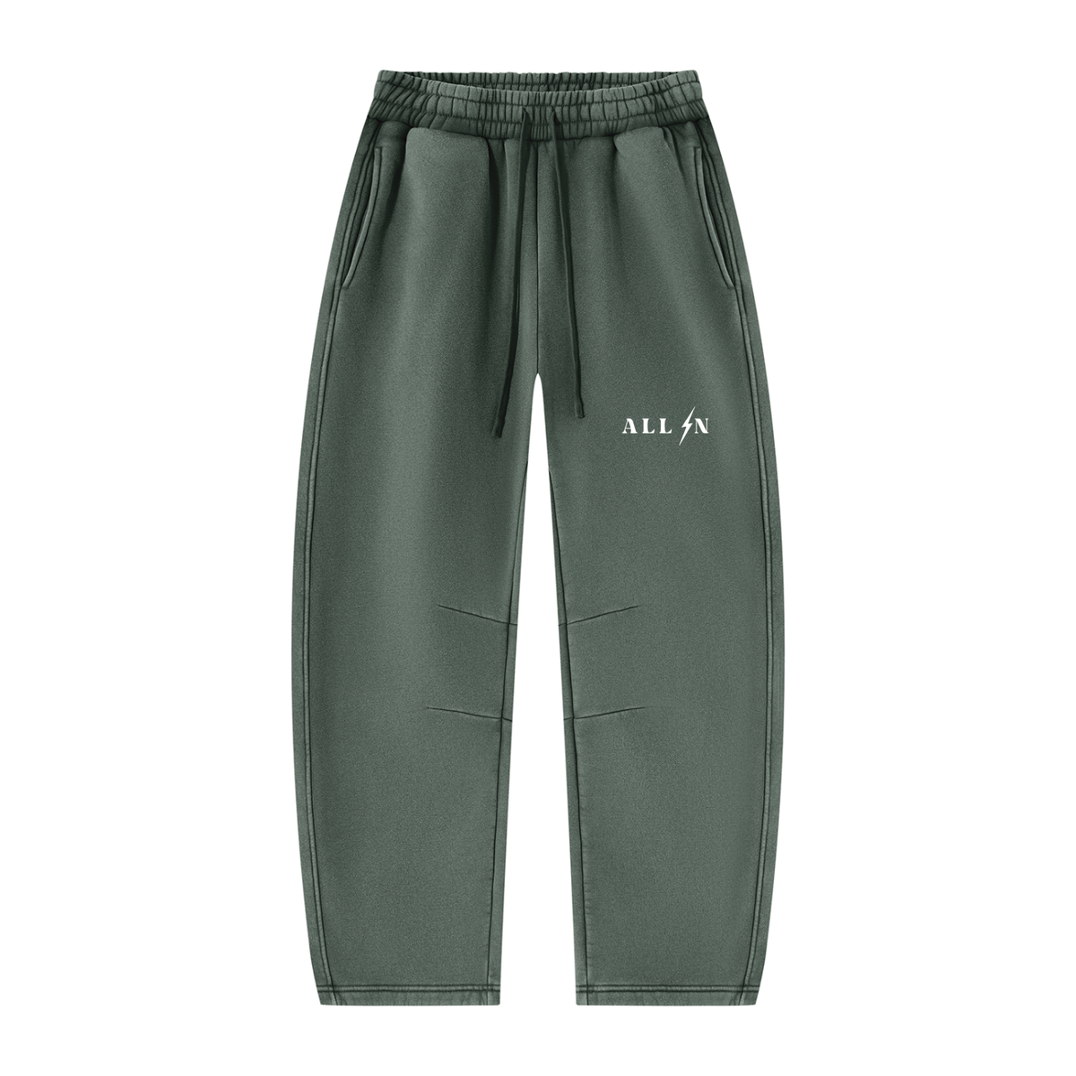 Barrel Leg Fleece Sweatpants