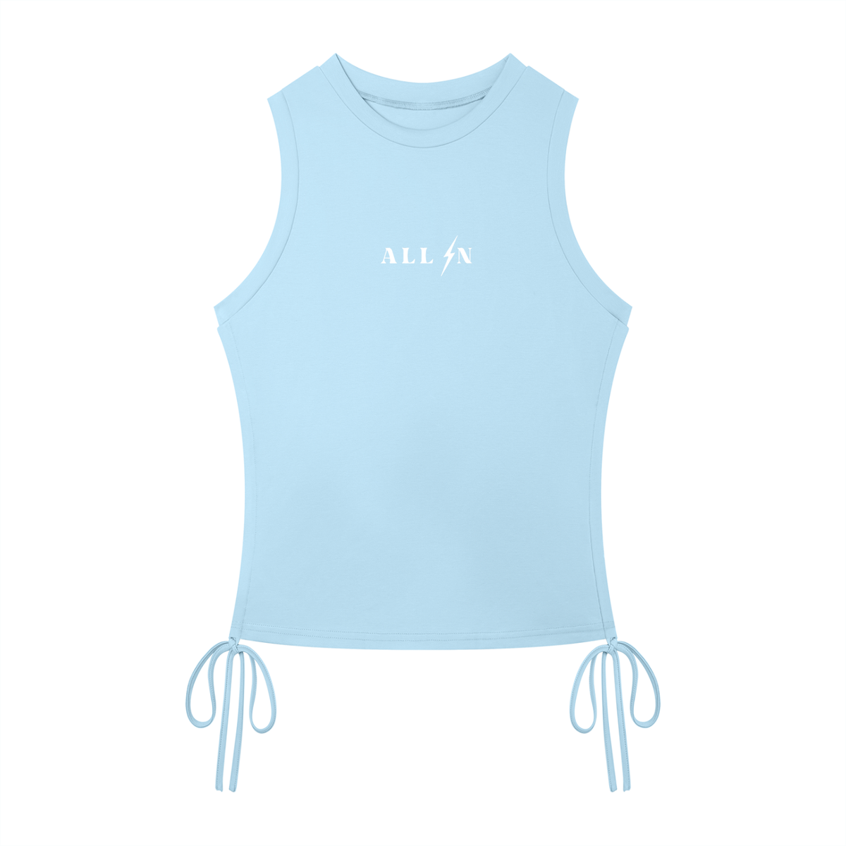 Full Length Drawstring Tank Top