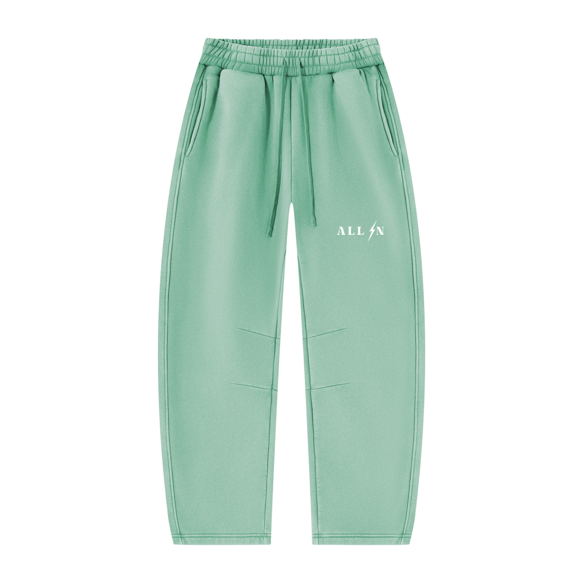 Barrel Leg Fleece Sweatpants