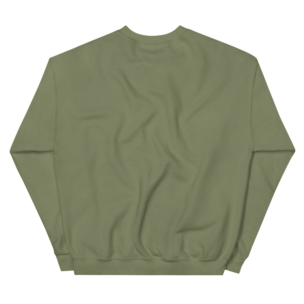 ALL IN white logo crewneck