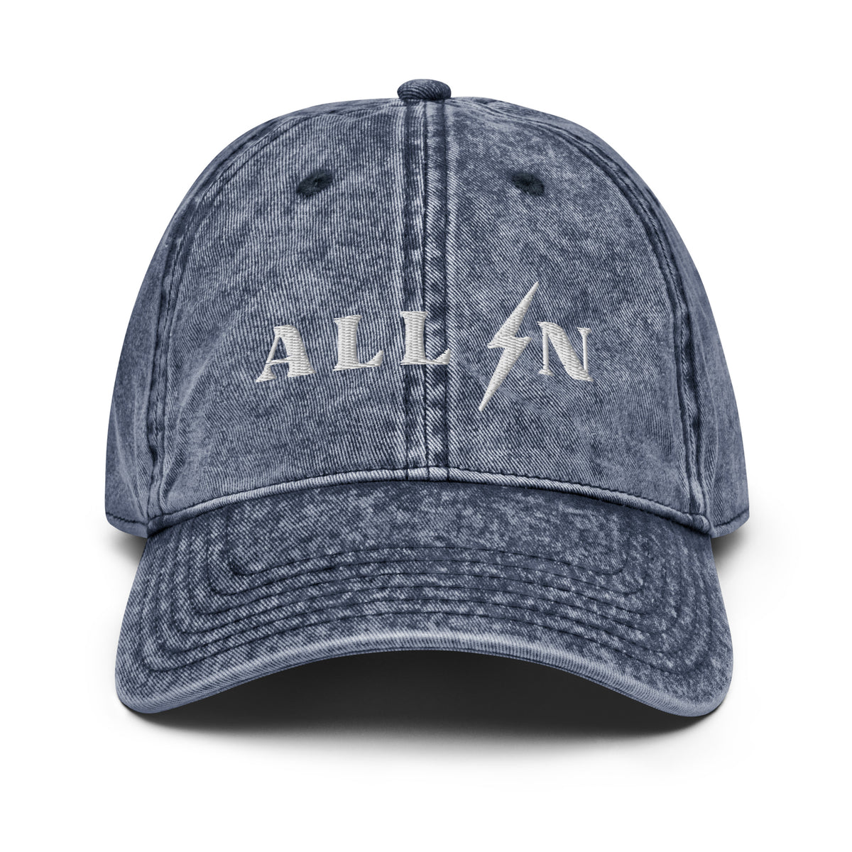 ALL IN washed out dad cap